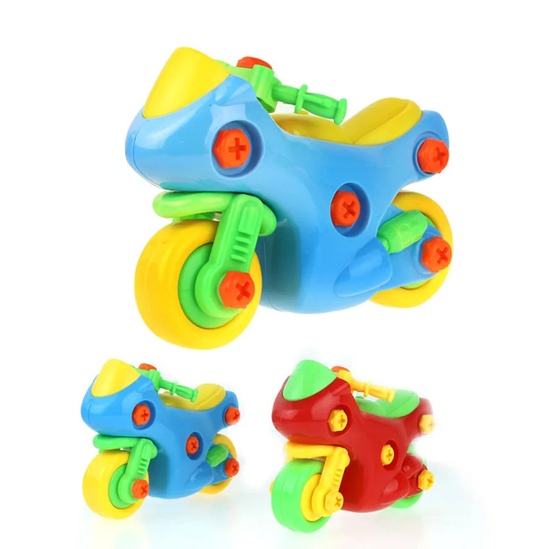 3D пазл мотоцикл автомобиль Пазлы игрушки для детей сенсорные развивающие