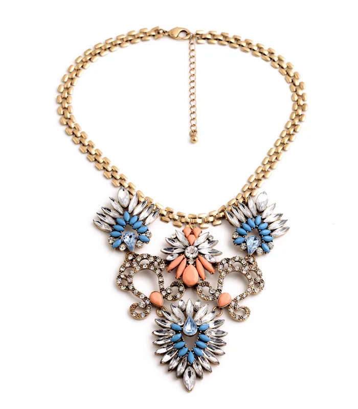 Профессиональный Новый дизайн женские Стразы инкрустация синий и розовый