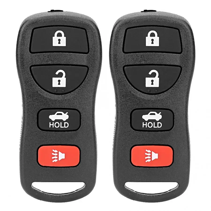 2pcs 4 Button Car Keyless Entry Remote Control Self-programming Key KBRASTU15 ABS Accessories | Автомобили и мотоциклы
