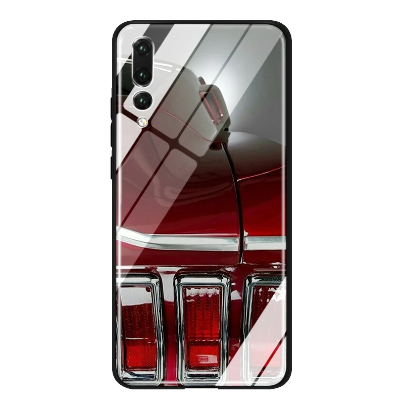 TG3 Чехол Lavaza CLASSIC MUSTANG со стеклянными задними фонарями из ТПУ для huawei mate 20 P10 P20 P30 Y6 Y9 P smart lite Pro - Цвет: TG3