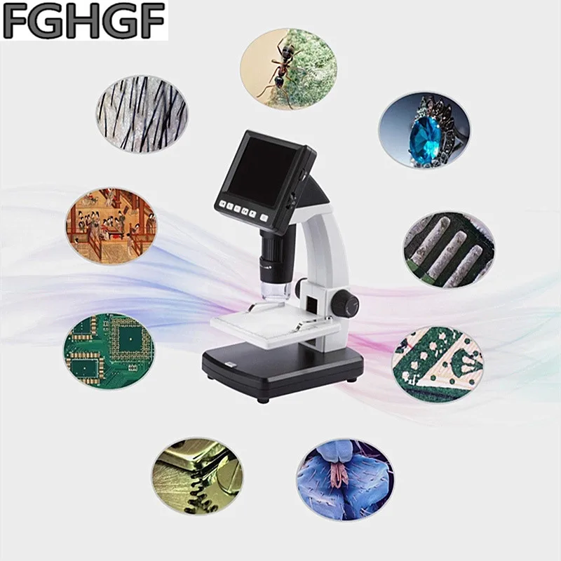 Электронный микроскоп FGHGF 500 раз электронная лупа пайка печатная плата фарфор