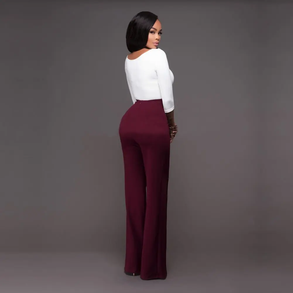 Женские широкие брюки с высокой талией Pantalon Mujer Real Vadim новинка 2019 | Женская одежда