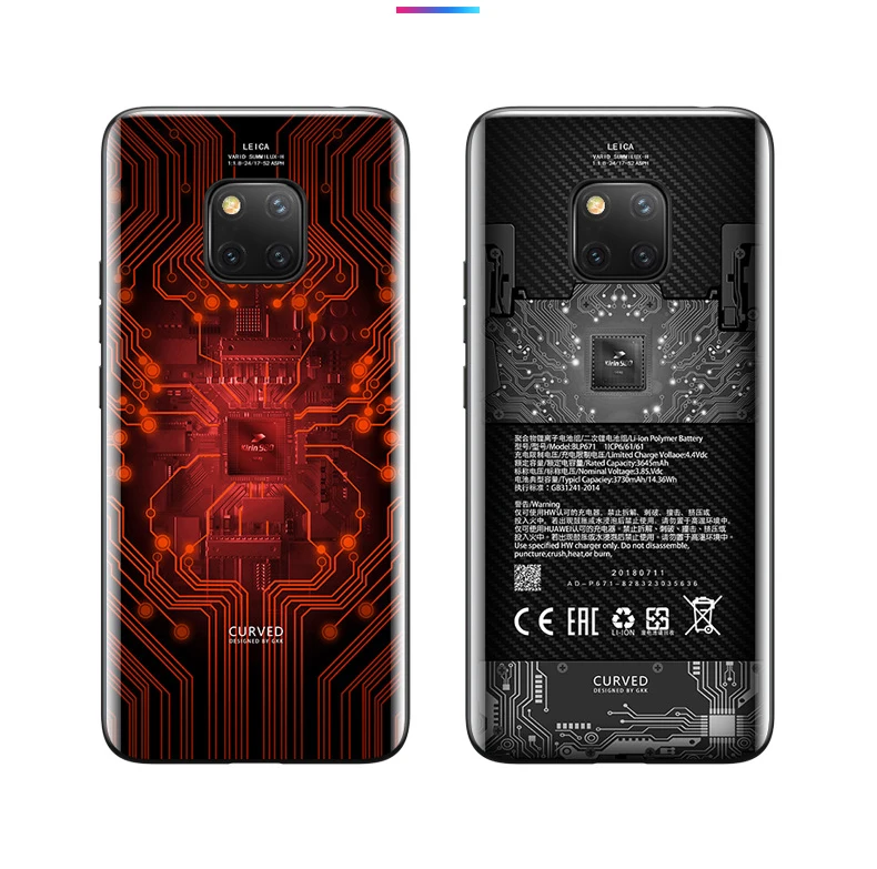 Для huawei P30 Pro mate 30 5G 20 Pro Чехол 6D изогнутый чехол из закаленного стекла для телефона чехол для huawei P 30 mate 30 Чехол Funda Caphina