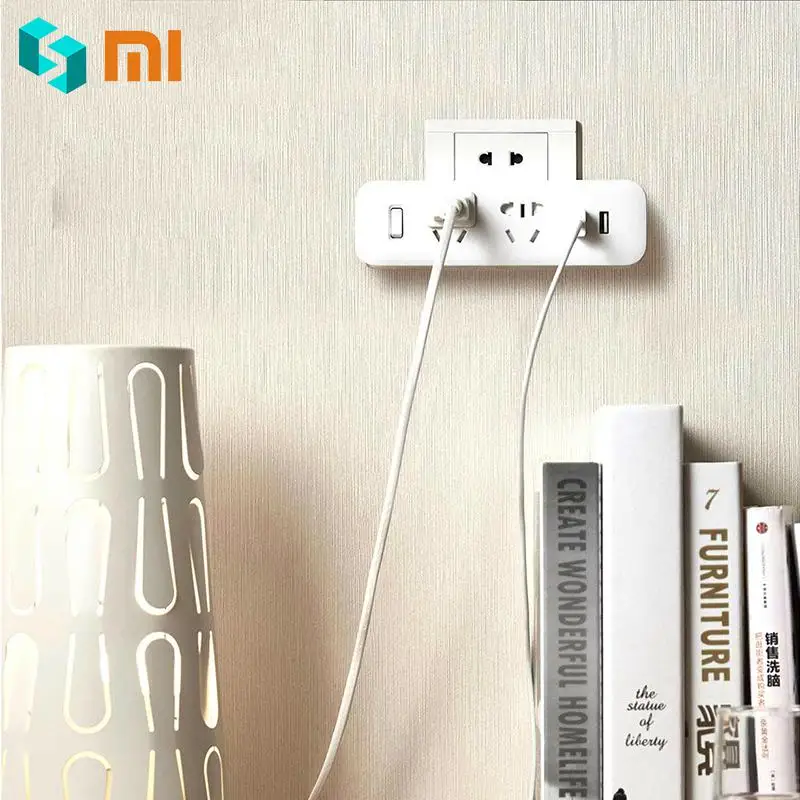 Оригинальный Xiaomi Mijia два конвертера мощность полосы адаптер с 2 розетки защита от