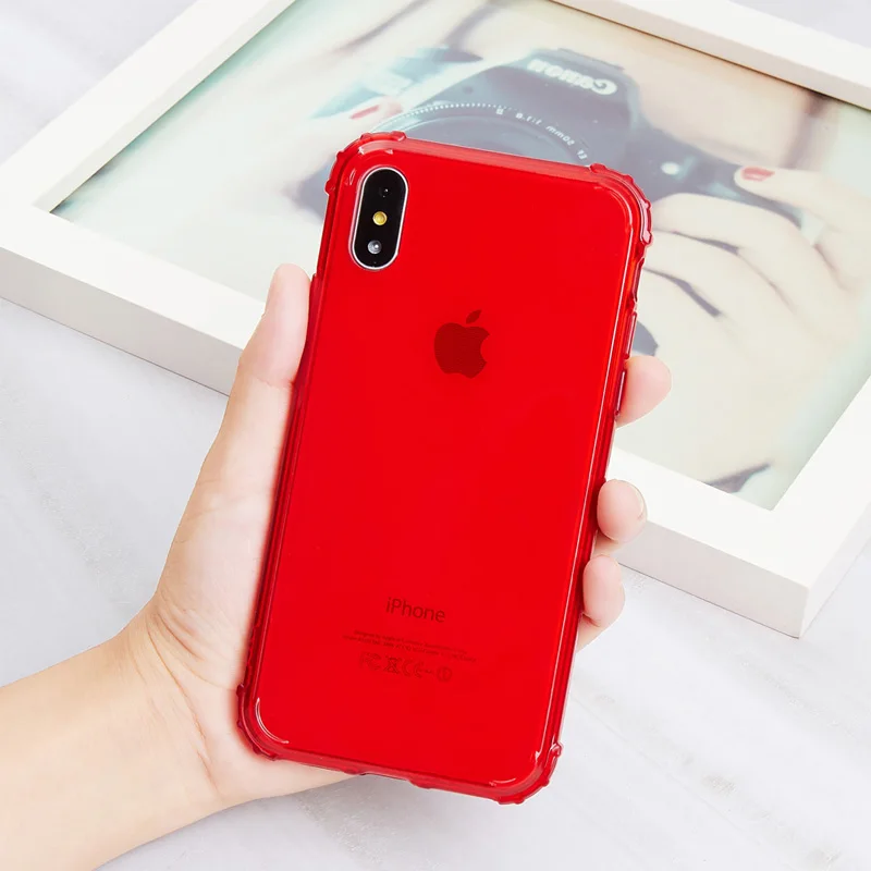 Противоударный чехол с подушкой безопасности 10 шт./лот для телефона iPhone 6 6S 7 8