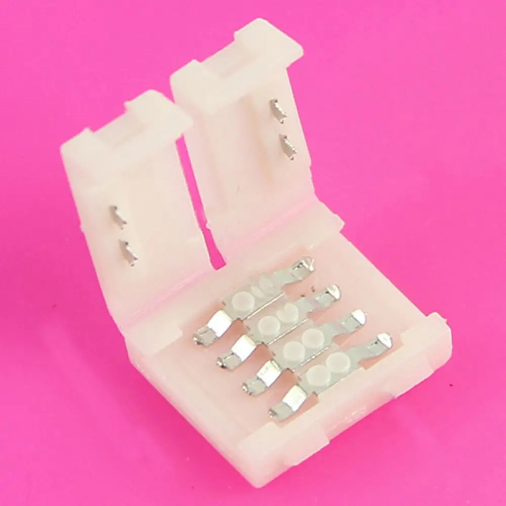 Новое поступление 10 шт Высокое качество 4 контактный разъем адаптер для RGB LED SMD