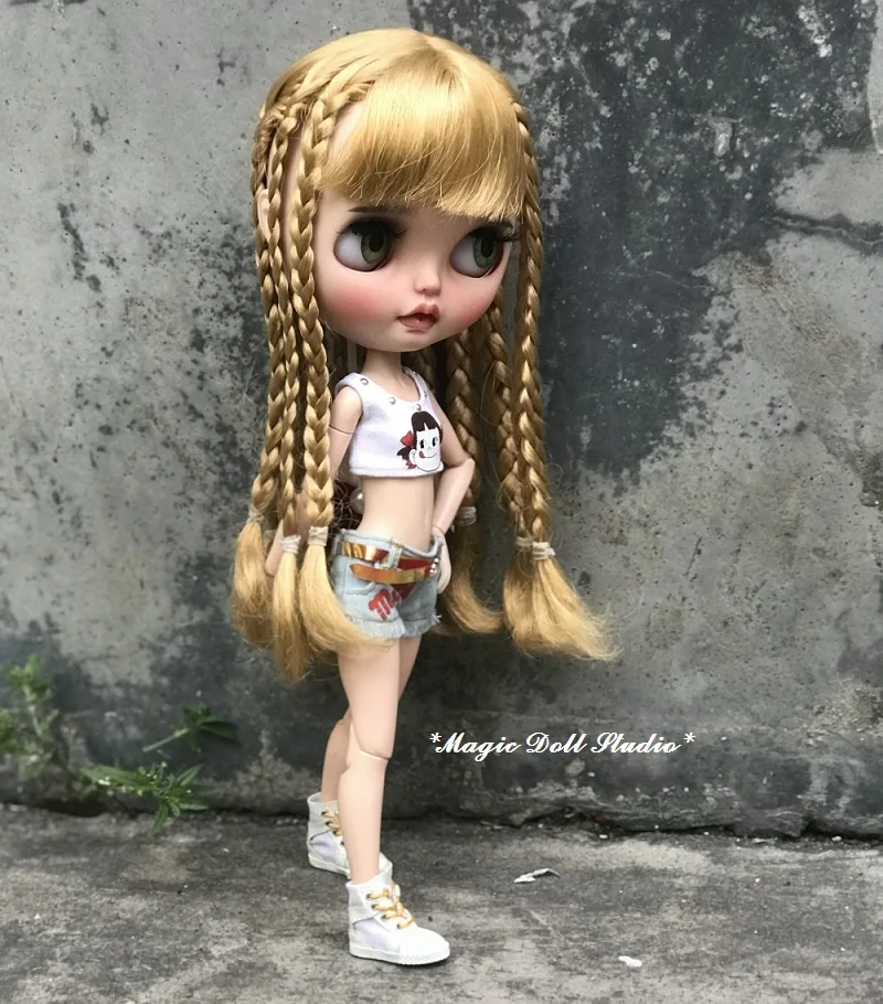[MG665] ; кукольная обувь Neoblythe; кожаные парусиновые ботинки; подходит для Blyth Azone; кукла licca Outfis; розничная