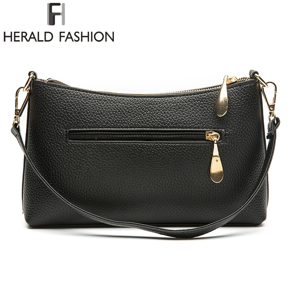 Herald Fashion Брендовая новая женская сумка через плечо повседневная мессенджер из