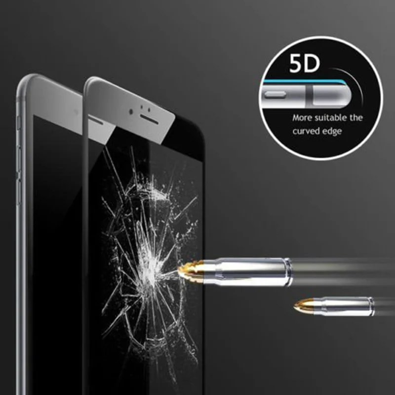 защитное стекло 5D закаленное Стекло для huawei Коврики 10 Экран протектор P20 Pro Lite