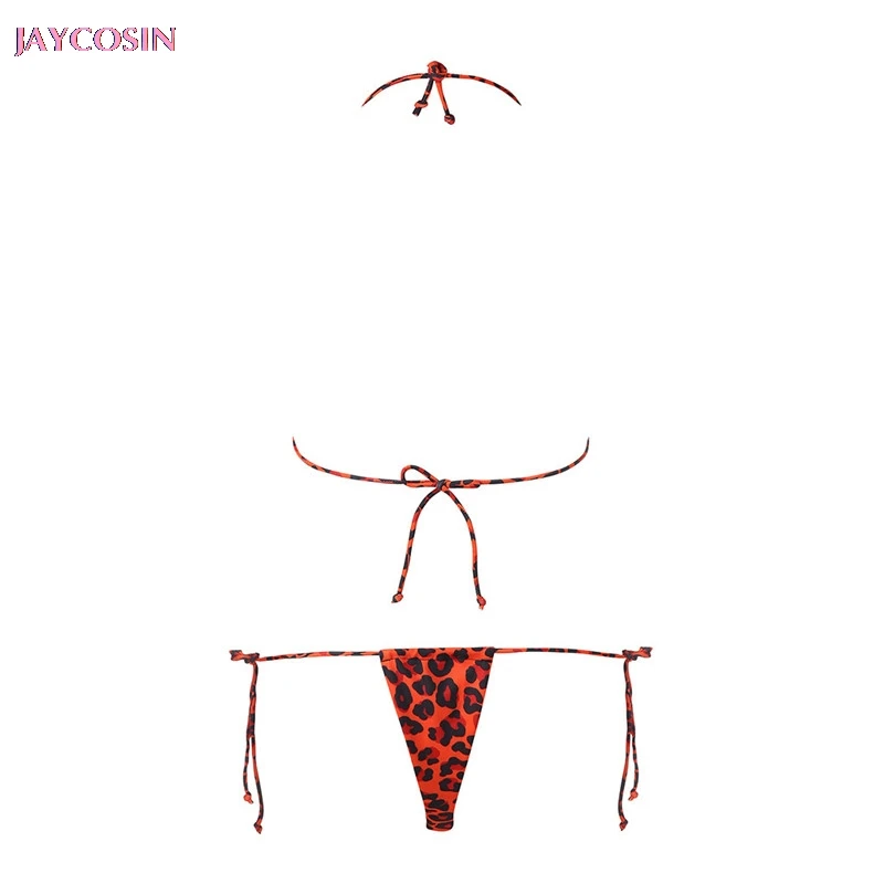 JAYCOSIN 2019 комплект купальников размера плюс 5XL бикини с леопардовым принтом