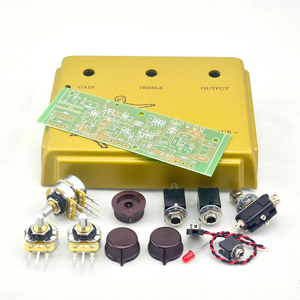 

Новые наборы педалей Klon Overdrive, Золотой корпус, печатная плата, бесплатная доставка