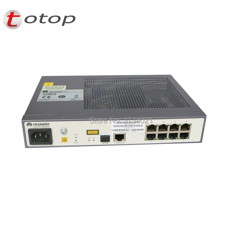

Hua wei 8 port MA5626-8 PD switch Reverse POE GPON/EPON/GE terminal ONT with 8 ethernet ports apply to FTTB ONU
