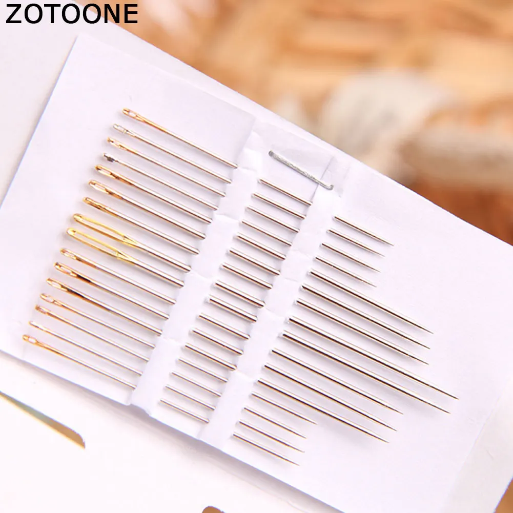 ZOTOONE 16 шт./пакет хвост позолоченный Нержавеющая сталь ручной швейные и вязальные