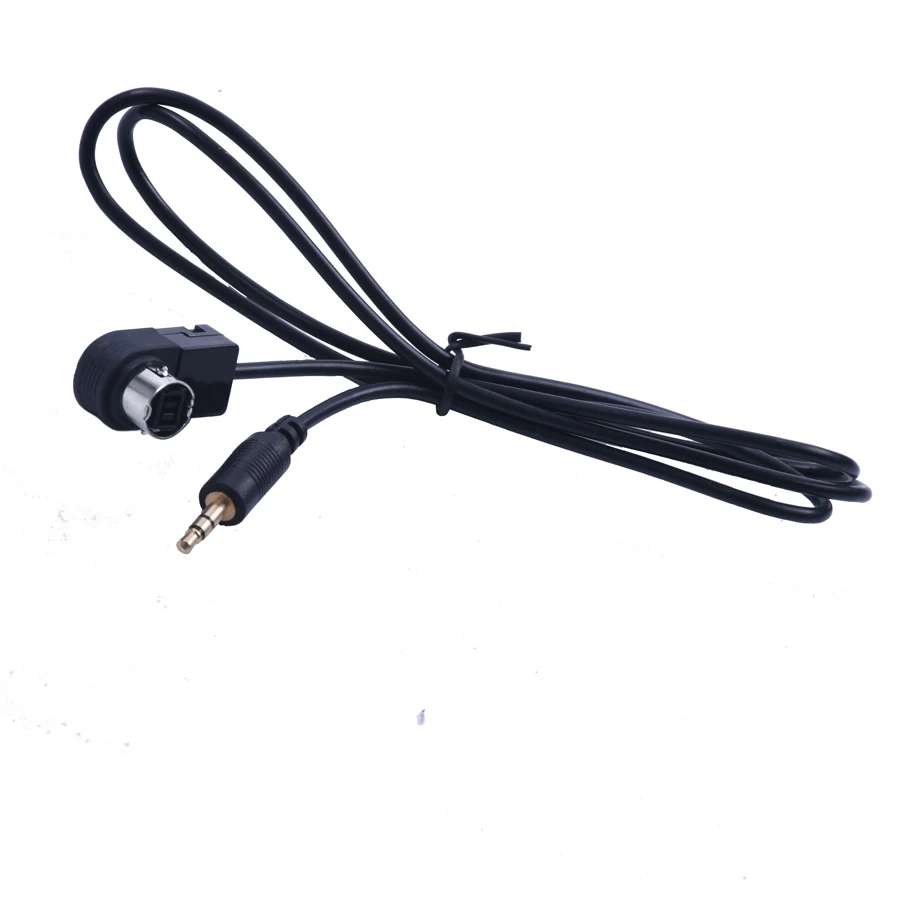 Mini Conector estéreo de 3,5mm para ALPINE/JVC ai-net, adaptador de Cable de Audio auxiliar para coche, 4 pies, 120cm, para iPod, iPhone 6, MA017-SZ +