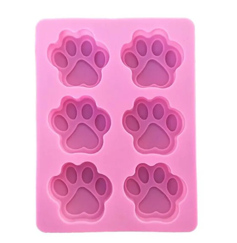 

30Pcs Cookie Baking Molds Dog Paw Silicone Mold Cake Decorating Tools Cookie Cutter Pastry Accessory Kitchen Accessoriess