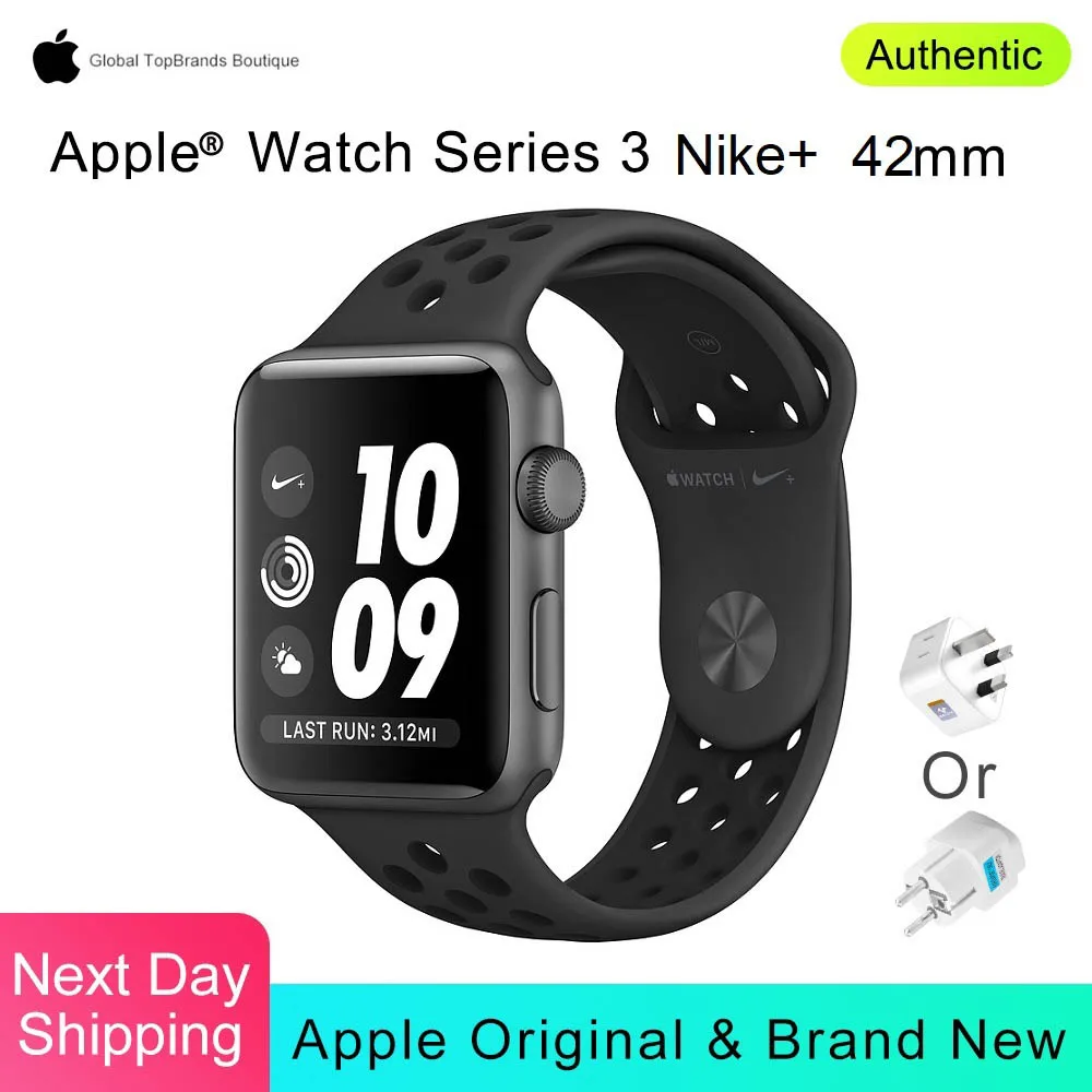 Apple Watch Series 3 Nike + 42 мм|Смарт-часы| |