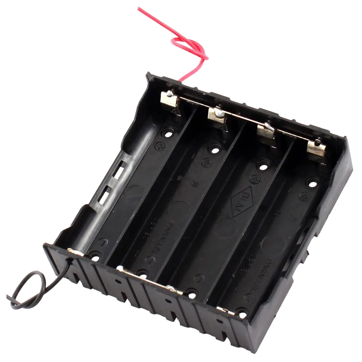 Оптовая продажа 5 комплектов/прямоугольник параллельно 2-проводной 4x3 7 V 18650