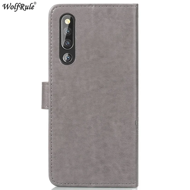 Чехол для Huawei P30 с откидной крышкой и отделением карт чехол кошелек бампер