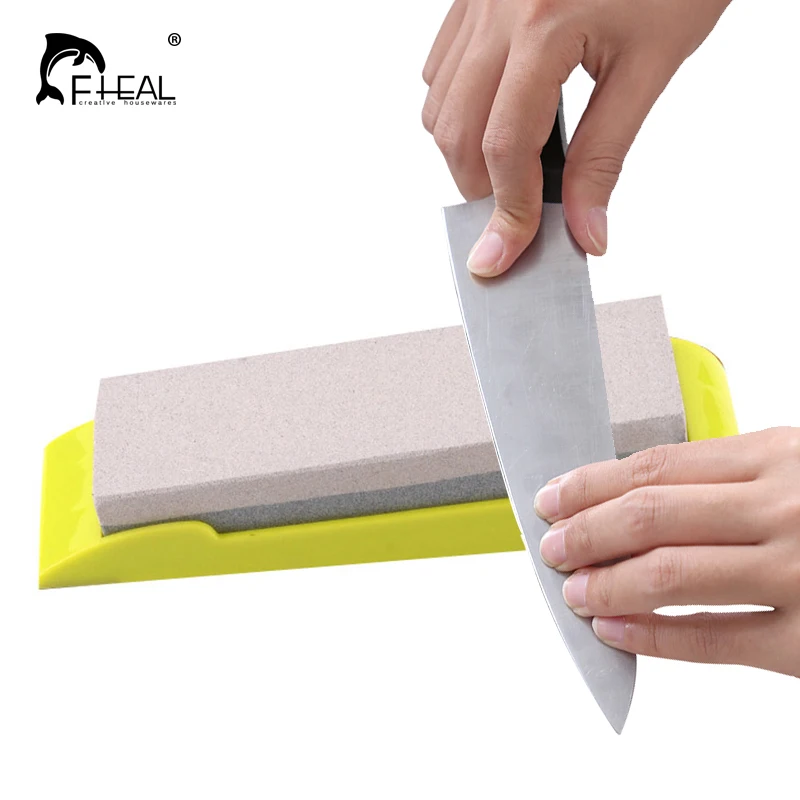 FHEAL 320/240 двухсторонний Алмазный точильный брус для ножей камень шлифовальный