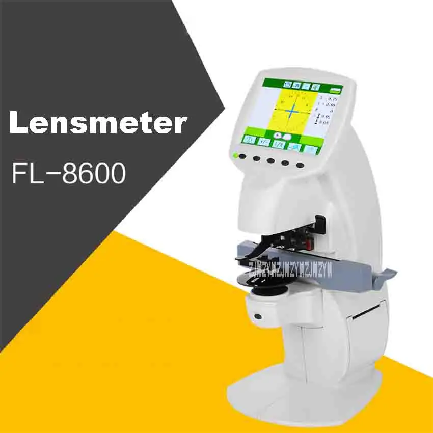 

High Quality FL-8600 Automatic Computer Focus Meter Green Light Source Accurate Measurement Focimeter 220v/50HZ 40W 15mm-100mm