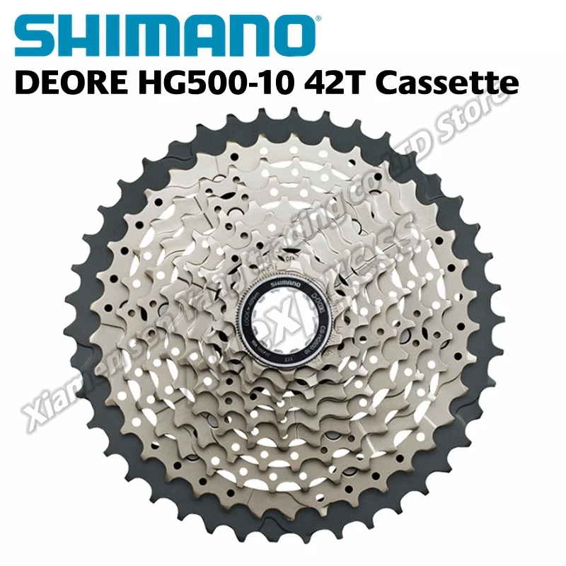 Новый SHIMANO DEORE M6000 HG500 10 кассета 10S скоростной MTB велосипед freewheel Deore 11 42 T|cassette 10s|bicycle