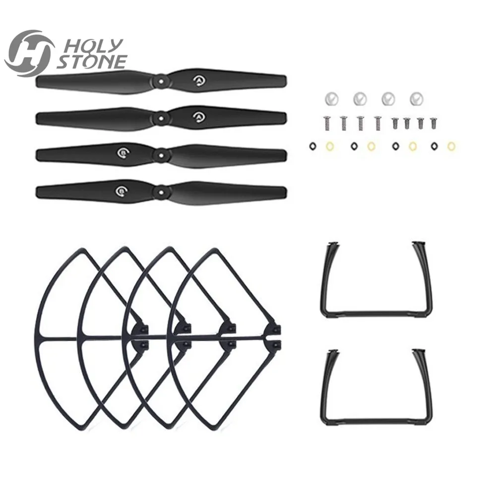 

[EU USA Stock] Holy Stone HS100 Black RC Drone's Accessories Blades Propeller Guards Landing Gears Quadcopter Spare Parts Kits