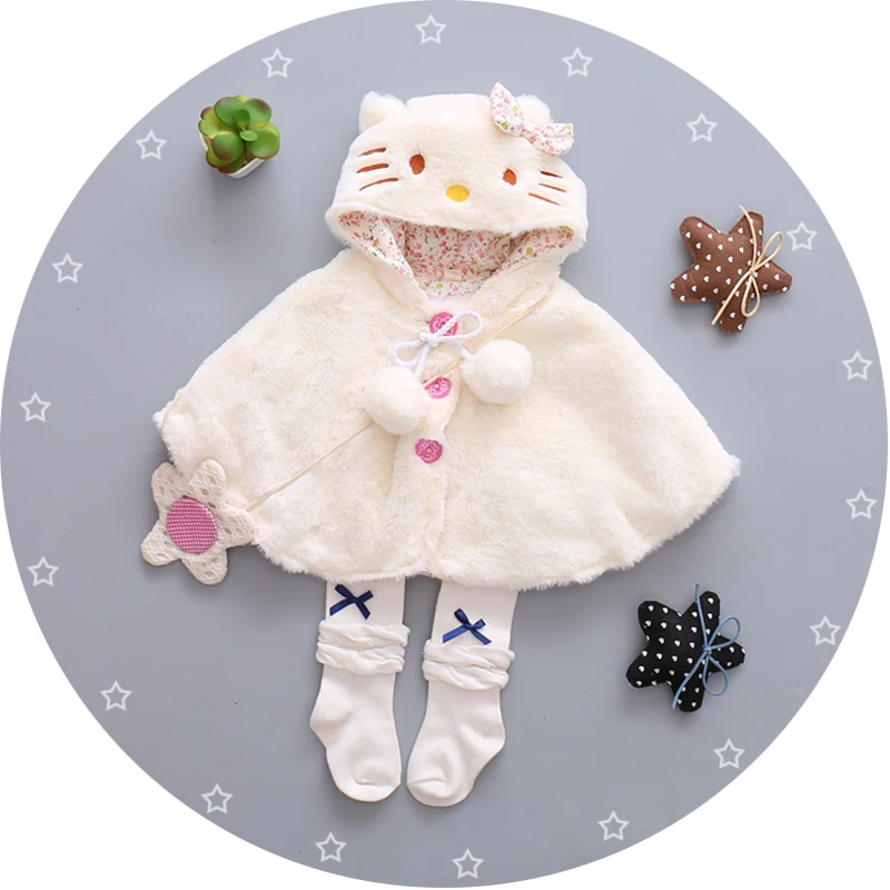 BibiCola/детский плащ зимнее пальто с капюшоном для новорожденных девочек куртка