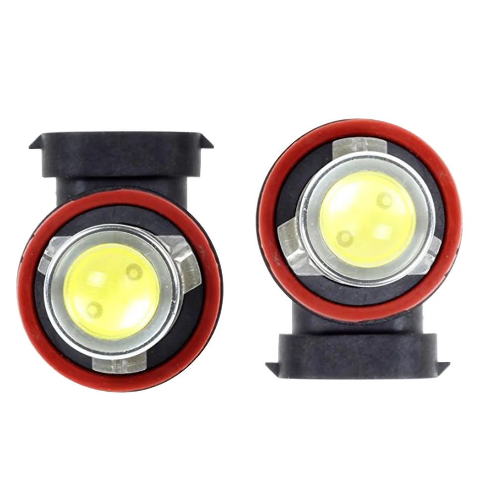 YSY Комплект из 2 предметов белая Лампа 7 5 W COB светодиодный 6000K H4/H7/H11/H16/9005/9006