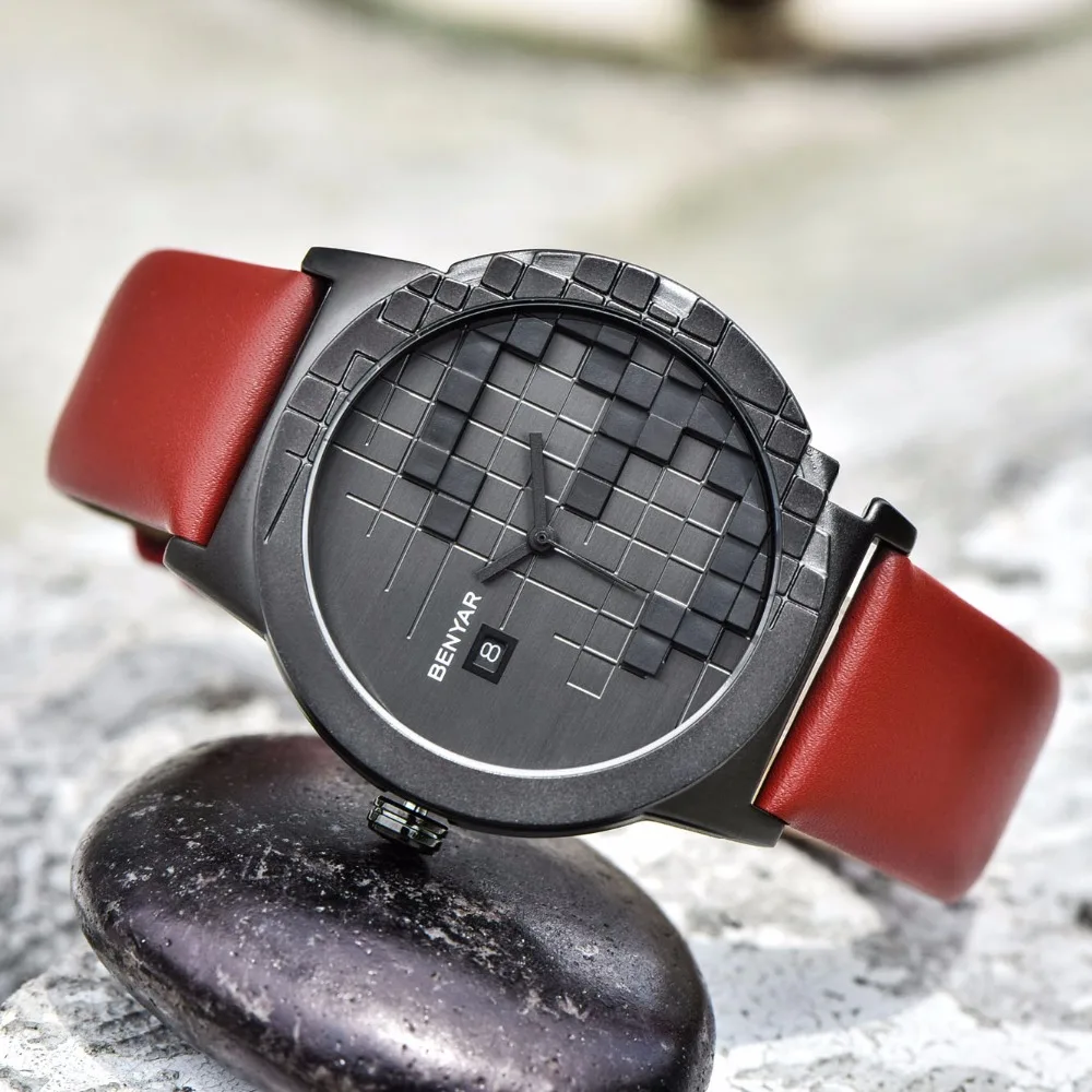 Часы наручные женские кварцевые с кожаным ремешком модные брендовые