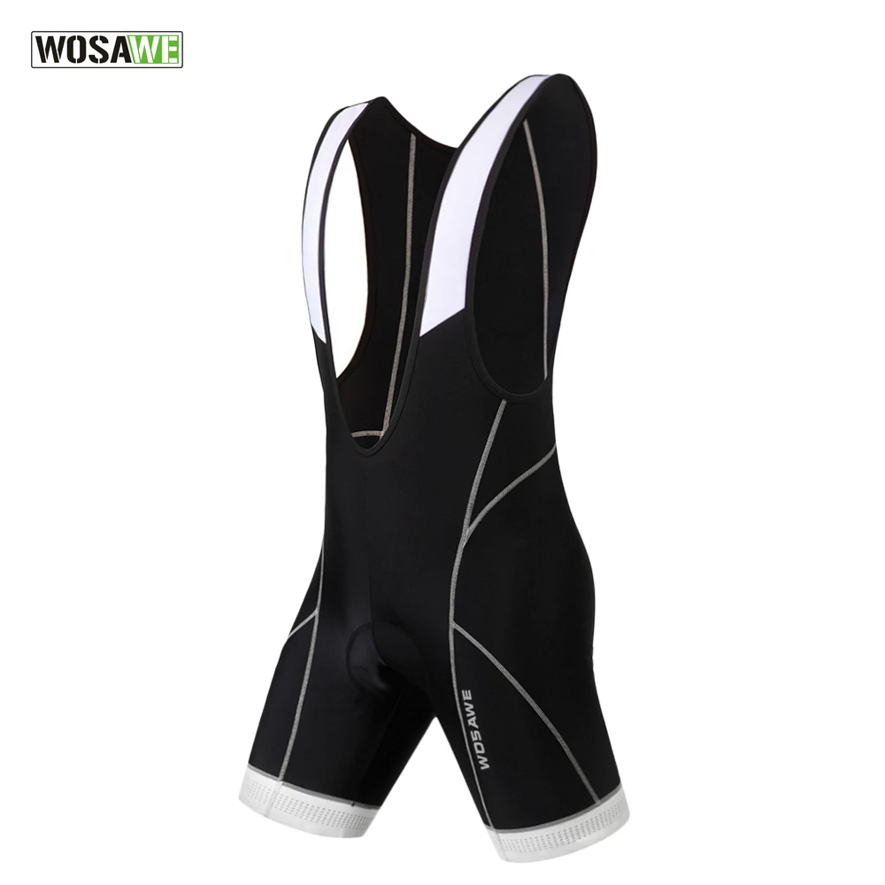 WOSAWE Bib Shorts Pro Team Cycling Men Jersey Bike Padded | Спорт и развлечения