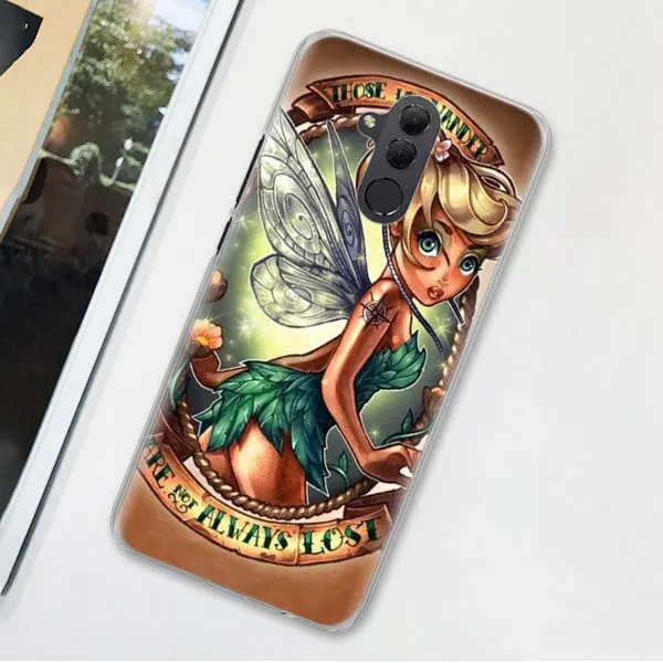 06 Татуировки Alice принцесса-Русалочка Ариэль чехол для телефона для huawei Коврики 20 Pro 10 20 Lite P Смарт плюс P30 Pro P30 P20 Lite чехол Co - Цвет: 06