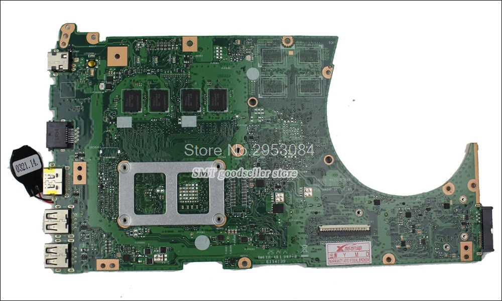 K551L K551LA S551 S551LA материнская плата для ноутбука For Asus S551lB REV2.0 i3 4010U 4G S 4|motherboard for asus|laptop