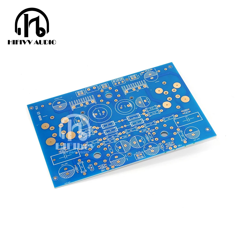 Hifivv аудио Hi fi ламповый усилитель end 300B PCB класс A комплект позолоченные комплекты
