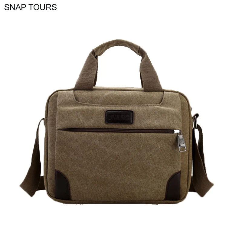 Snap Tours 2019 бизнес холщовые сумки для мужчин винтажная Классическая большая
