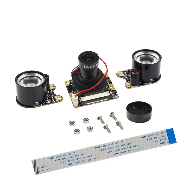 Non-automatic mode Raspberry Pi 4 камера ночного видения 5MP Raspberry Pi 3 IR-CUT 1080P видеокамера для Raspberry Pi 4 3 Модель B 3B Plus - Цвет: Non-automatic mode
