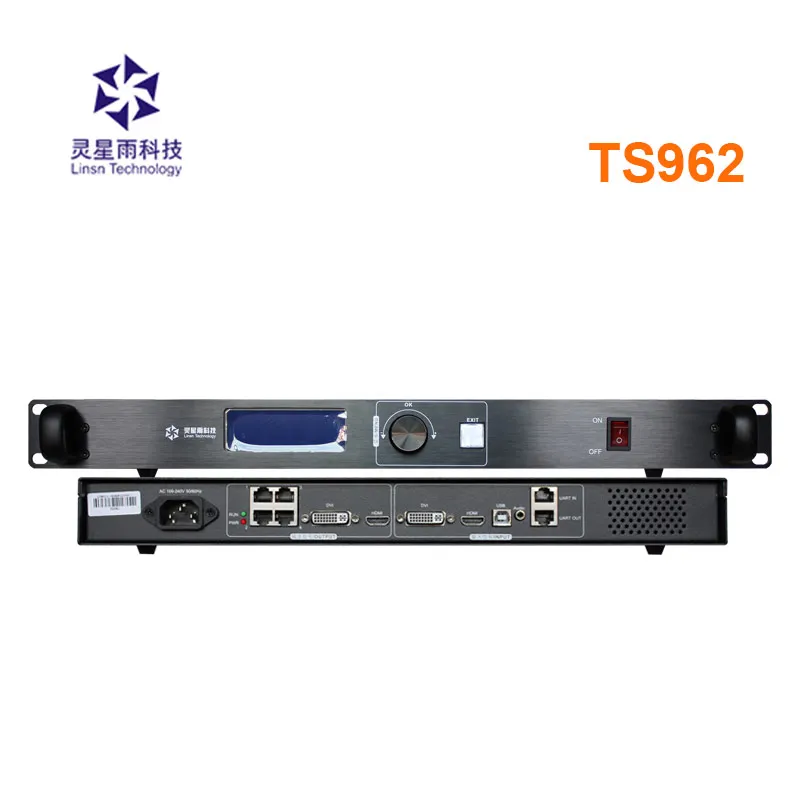 Linsn TS962 светодиодная упаковочная коробка с большой отправляющей картой linsn в