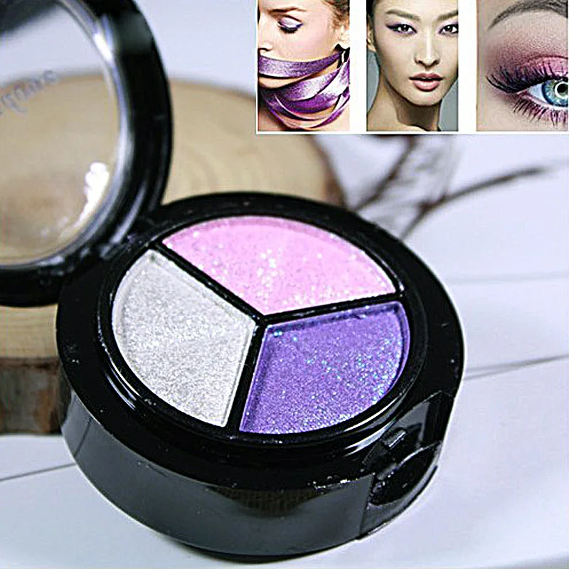 Палетка теней для макияжа глаз 3 цвета|matte eye shadow palette|smoky cosmetic setmakeup naked |