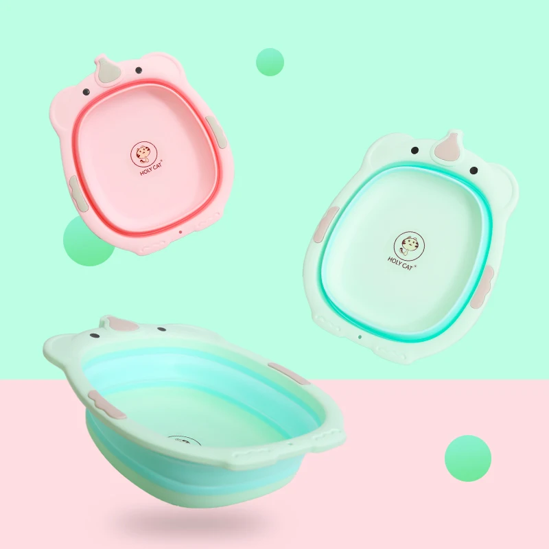 baby washbasin foldable newborn portable size PP basin 2/3 pack | Мать и ребенок