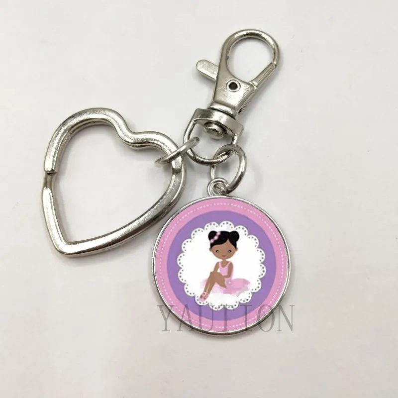Новинка 2020 женский брелок с подвеской в виде танцующей девушки балерины|Брелоки|