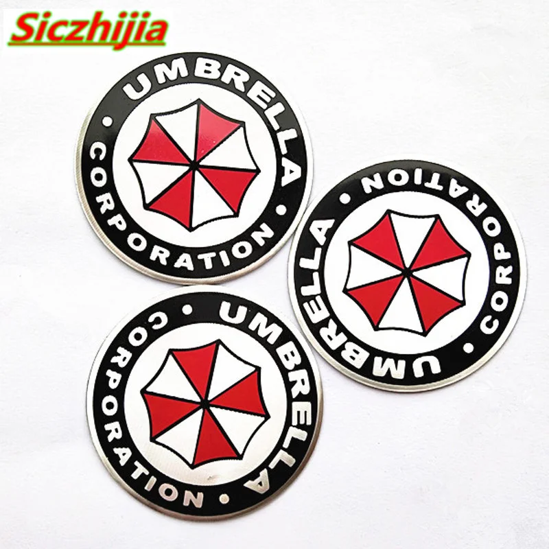 3D алюминиевый сплав зонтик автомобильный стикер для Land Rover Range