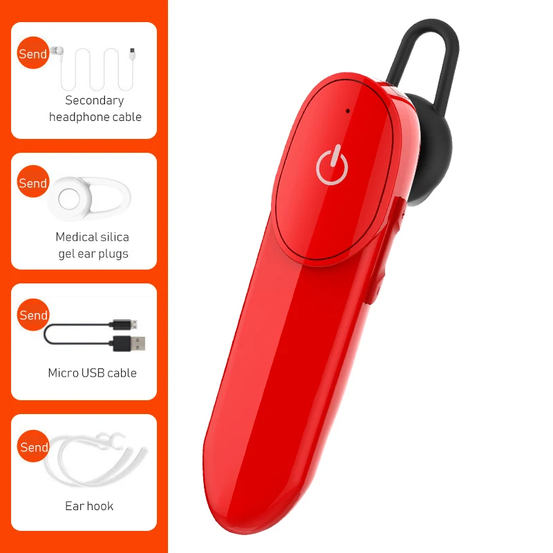 D16 новые наушники Bluetooth5.0 наушники свободные руки мини беспроводные наушники с микрофоном (art.: 7ace290fc) - 7ace290fc