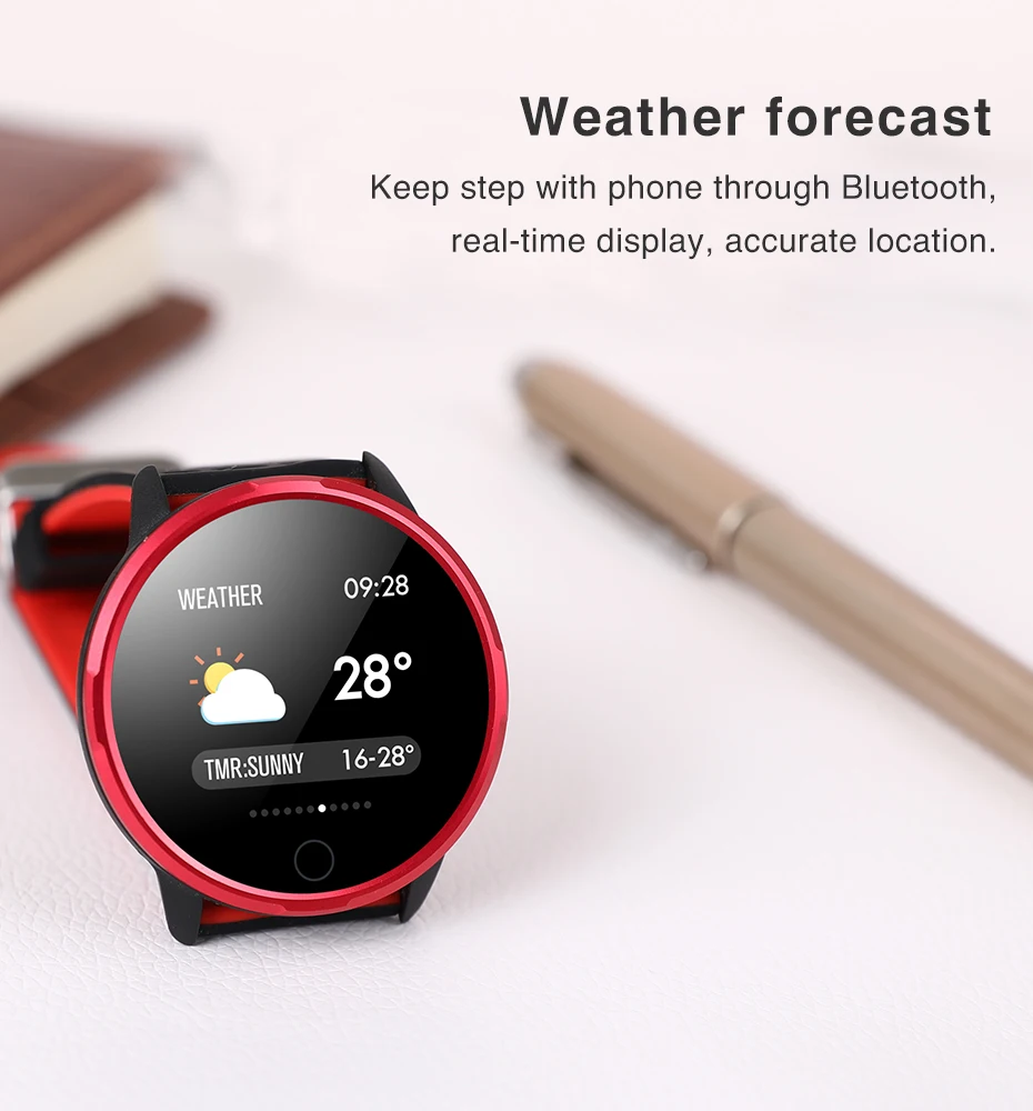 Смарт-часы Makibes T3 Pro 1," с цветным дисплеем, фитнес-трекер для активности, HR, крови, кислорода, кровяного давления, погоды, умные часы PK V11