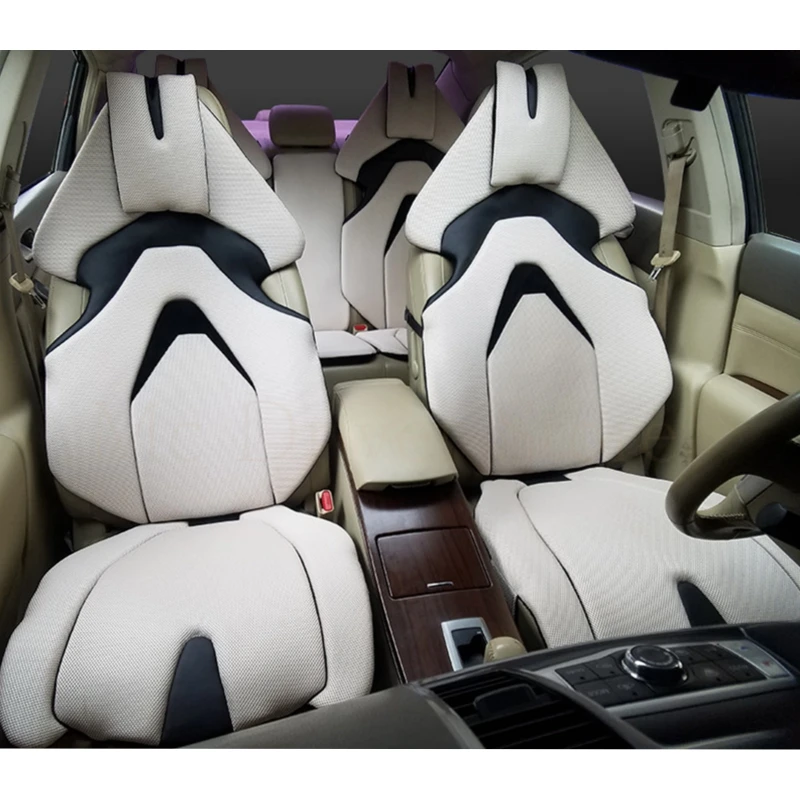 Чехлы на сиденья автомобиля гоночная спортивная модель для smart fortwo lada largus nissan kia