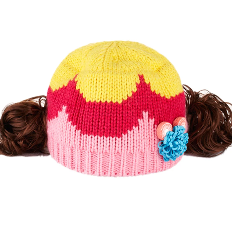 Шапка Вязаная Детская зимняя для девочек 5-36 месяцев | одежда и обувь