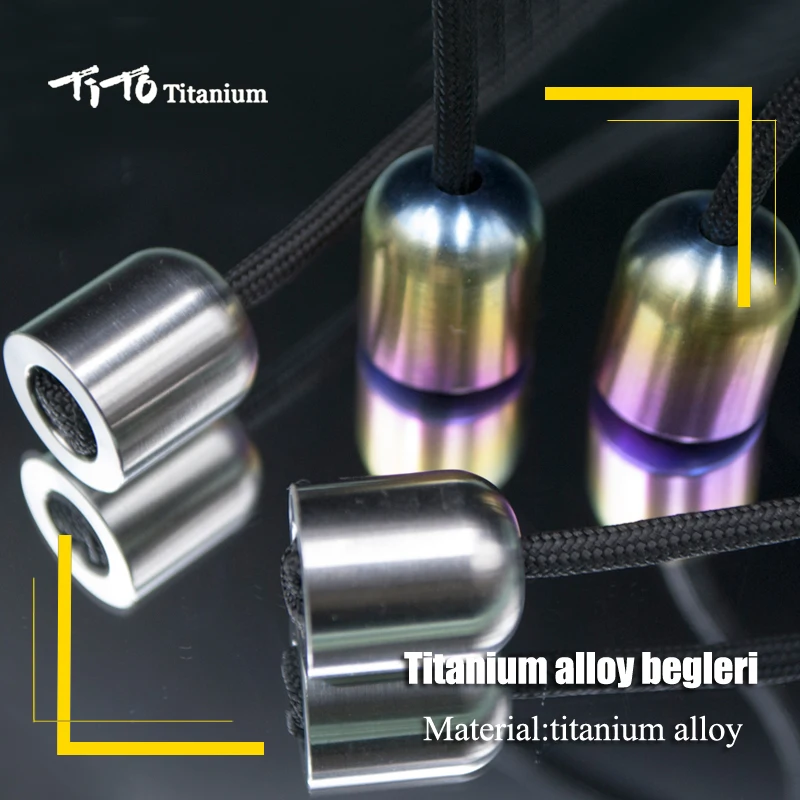 Титановый EDC многоцветный Begleri фиджет уличный Мульти-инструмент бусины на палец |