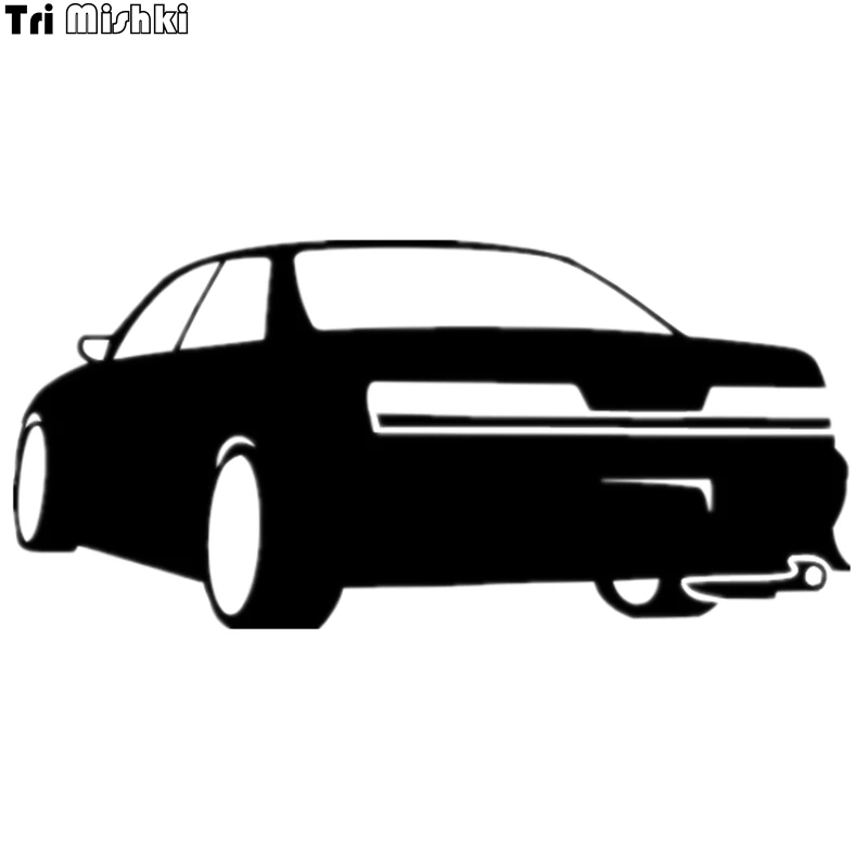 Tri Mishki HZX017 11.2*24см форма автомобиля наклейки на авто для оценки 2 mark виниловые