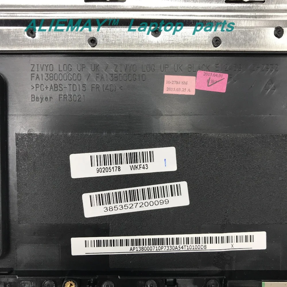 Запчасти для ноутбуков LENOVO YOGA 2 13 черный Упор рук с подсветкой LA Клавиатура