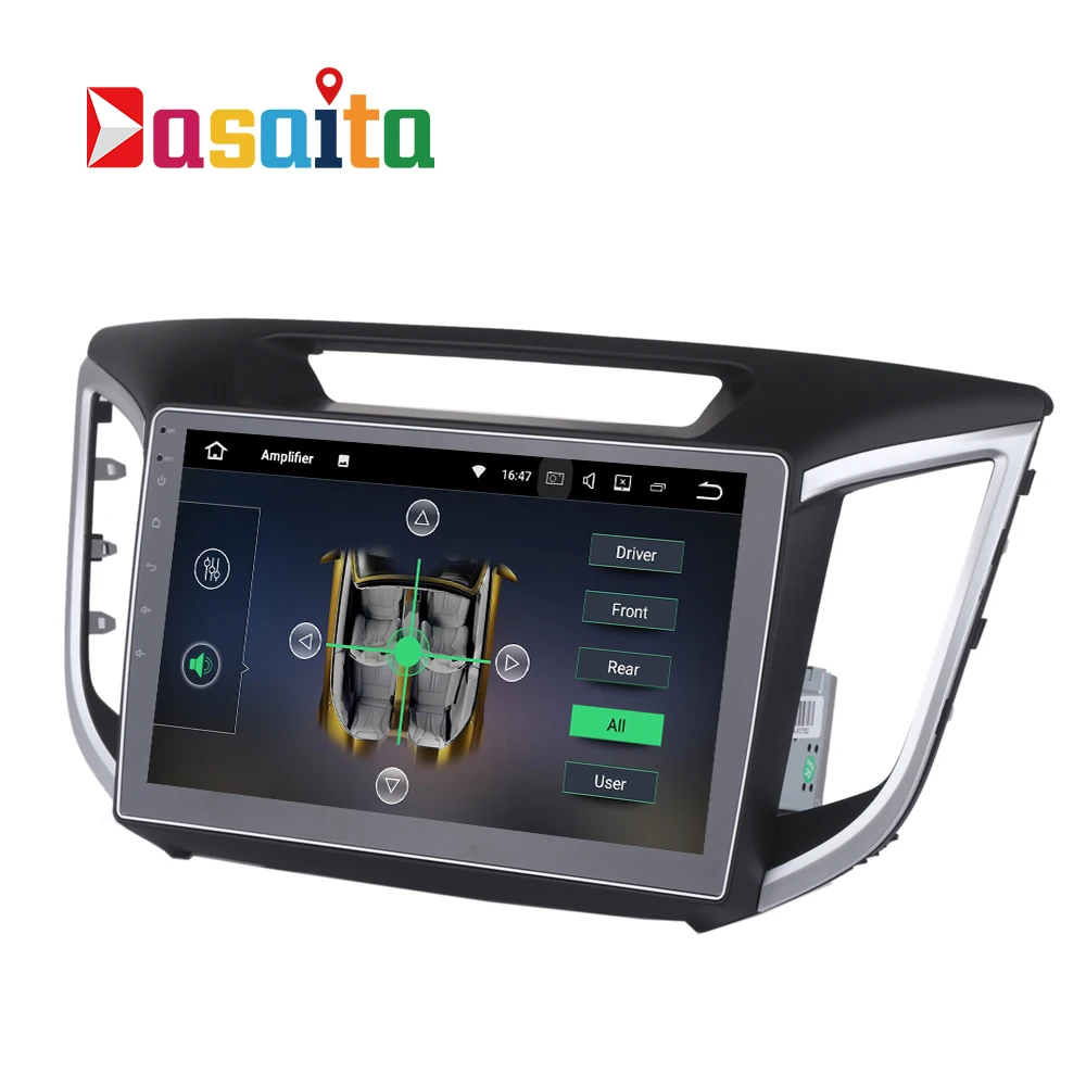 Автомобиль 2 din радио android 7 1 gps Navi для hyundai creta IX25 Авторадио навигации головное