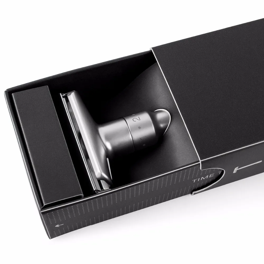 QSHAVE Регулируемая Безопасная бритва с двойным краем классическое мужское бритье 1