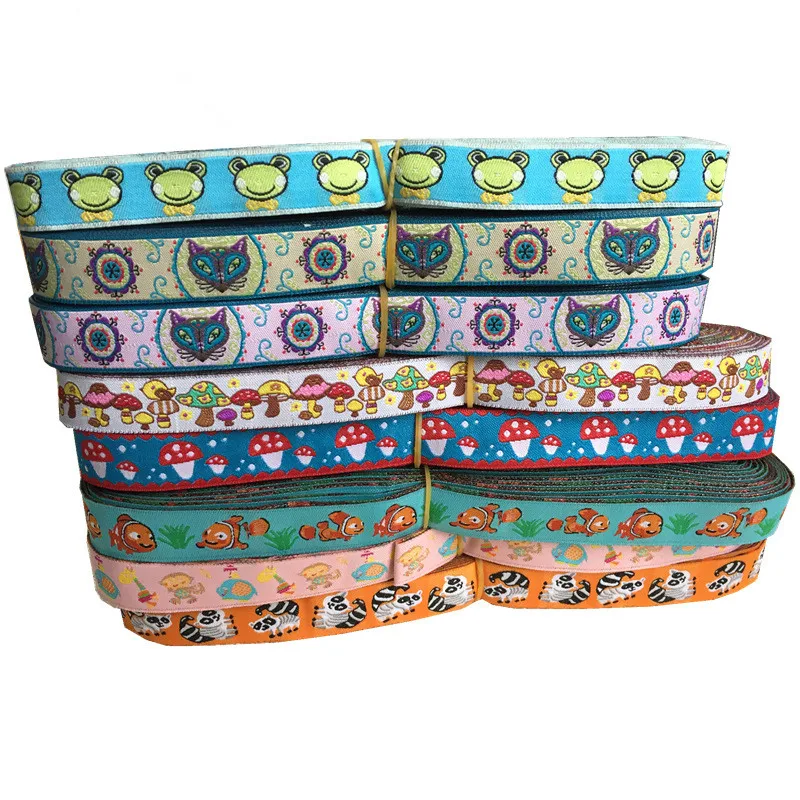 Тканая жаккардовая лента для домашних животных 5 ярдов/партия 5/8 дюйма 16 мм | Дом и